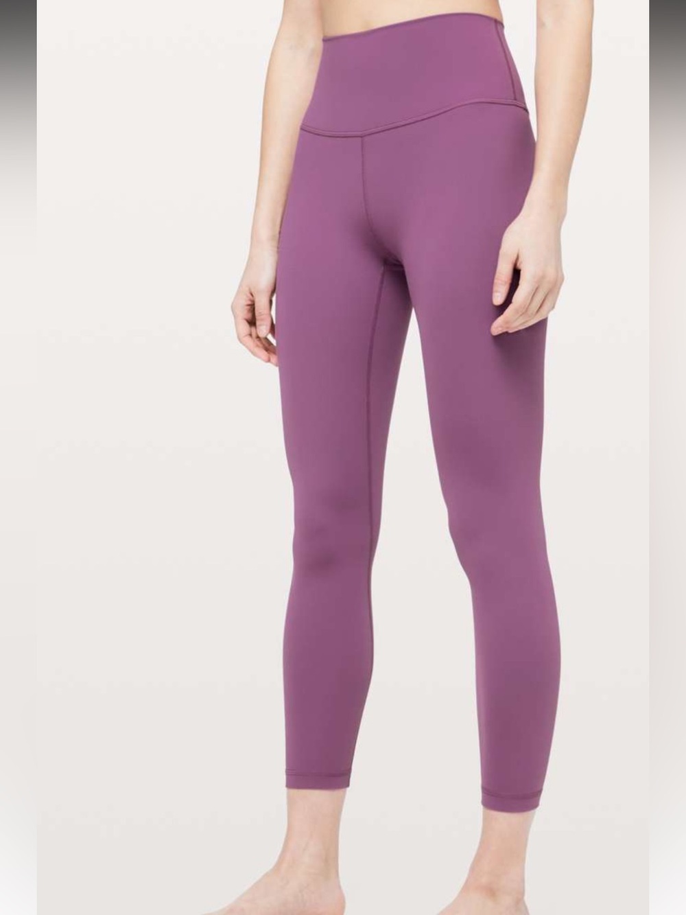 Lululemon Wunder Under High Rise 7/8 tight *Full-on Luxtreme 25”- Vintage Plum